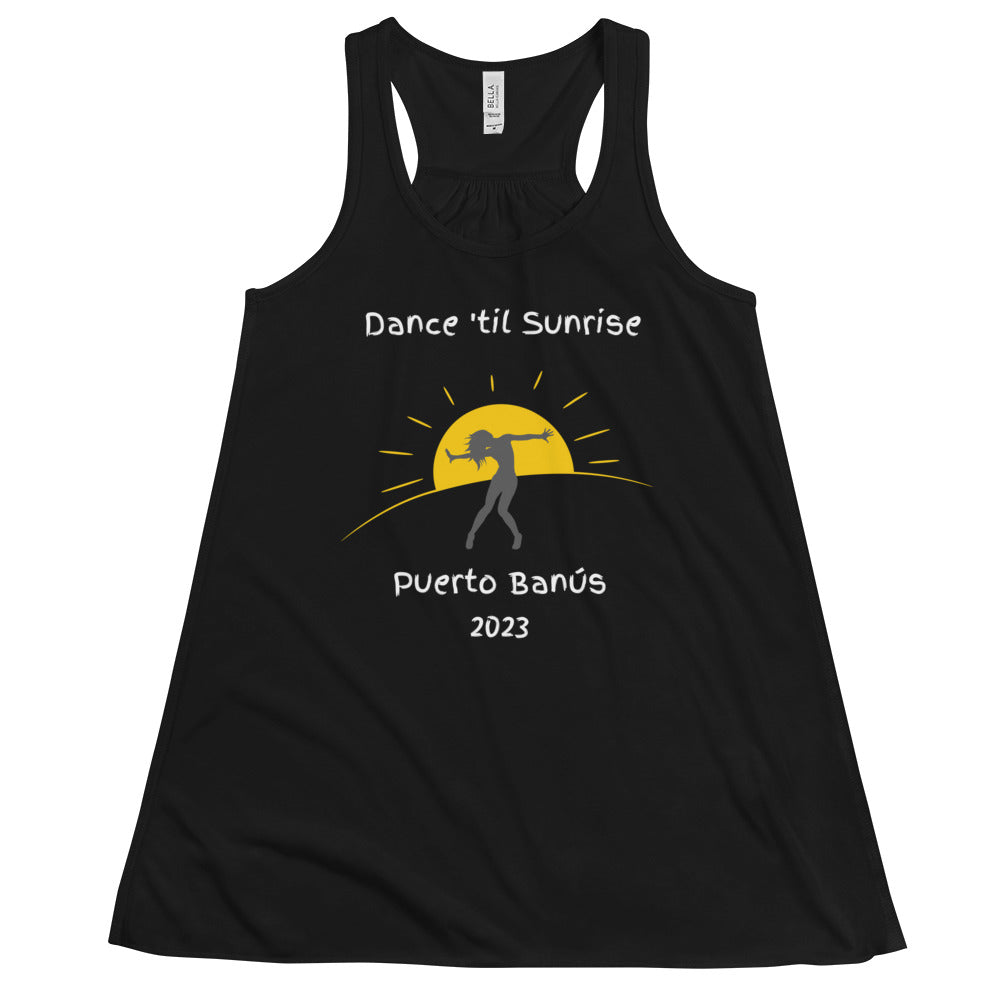 Puerto Banus Sunrise Women's Flowy Racerback