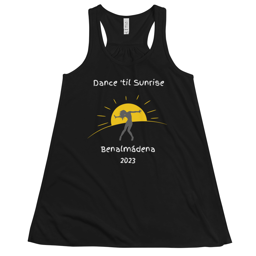 Benalmadena Sunrise Women's Flowy Racerback