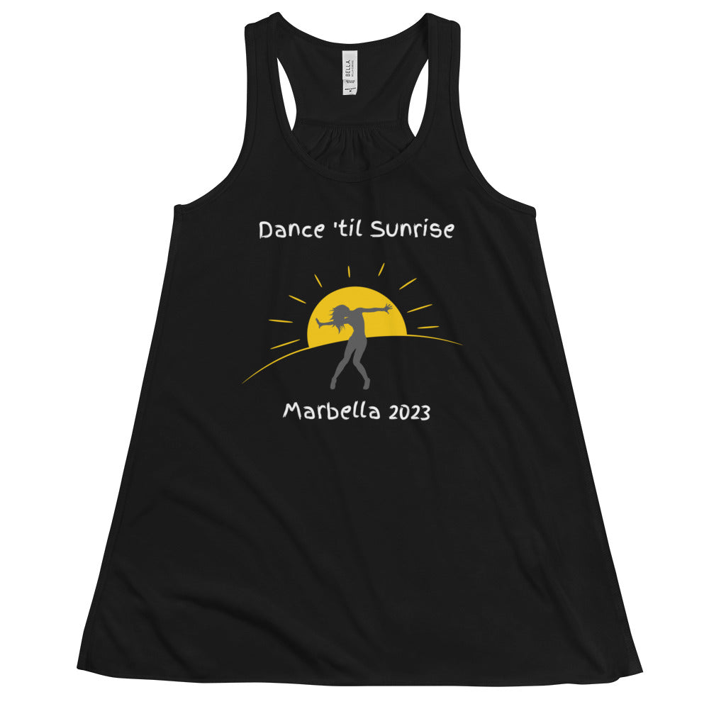Marbella Sunrise 2023 Women's Flowy Racerback
