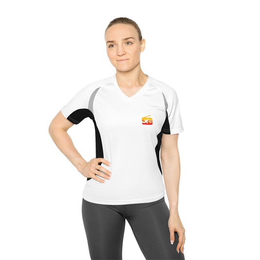 Malaga Radio Women's V-Neck Running Shirt