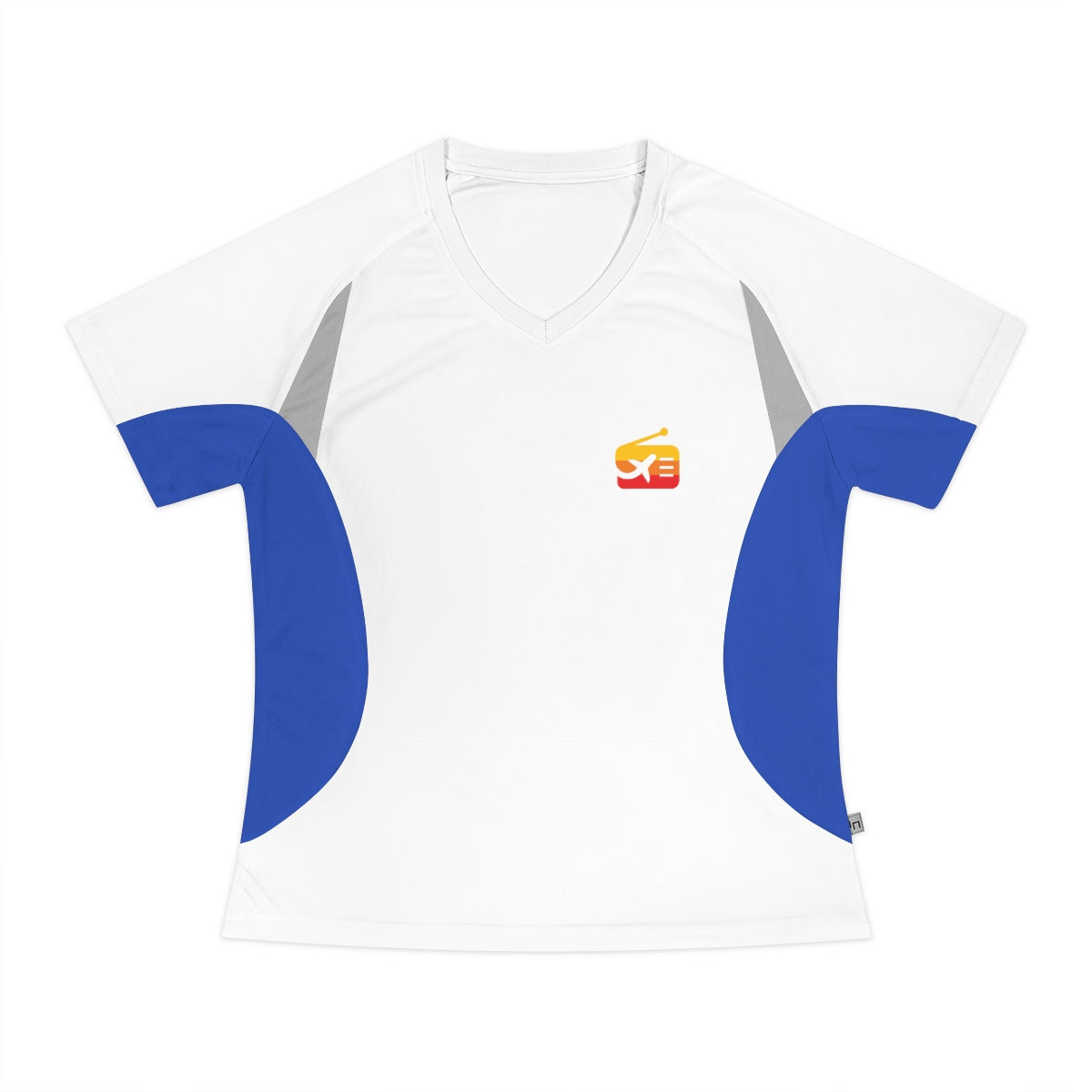 Malaga Radio Women's V-Neck Running Shirt