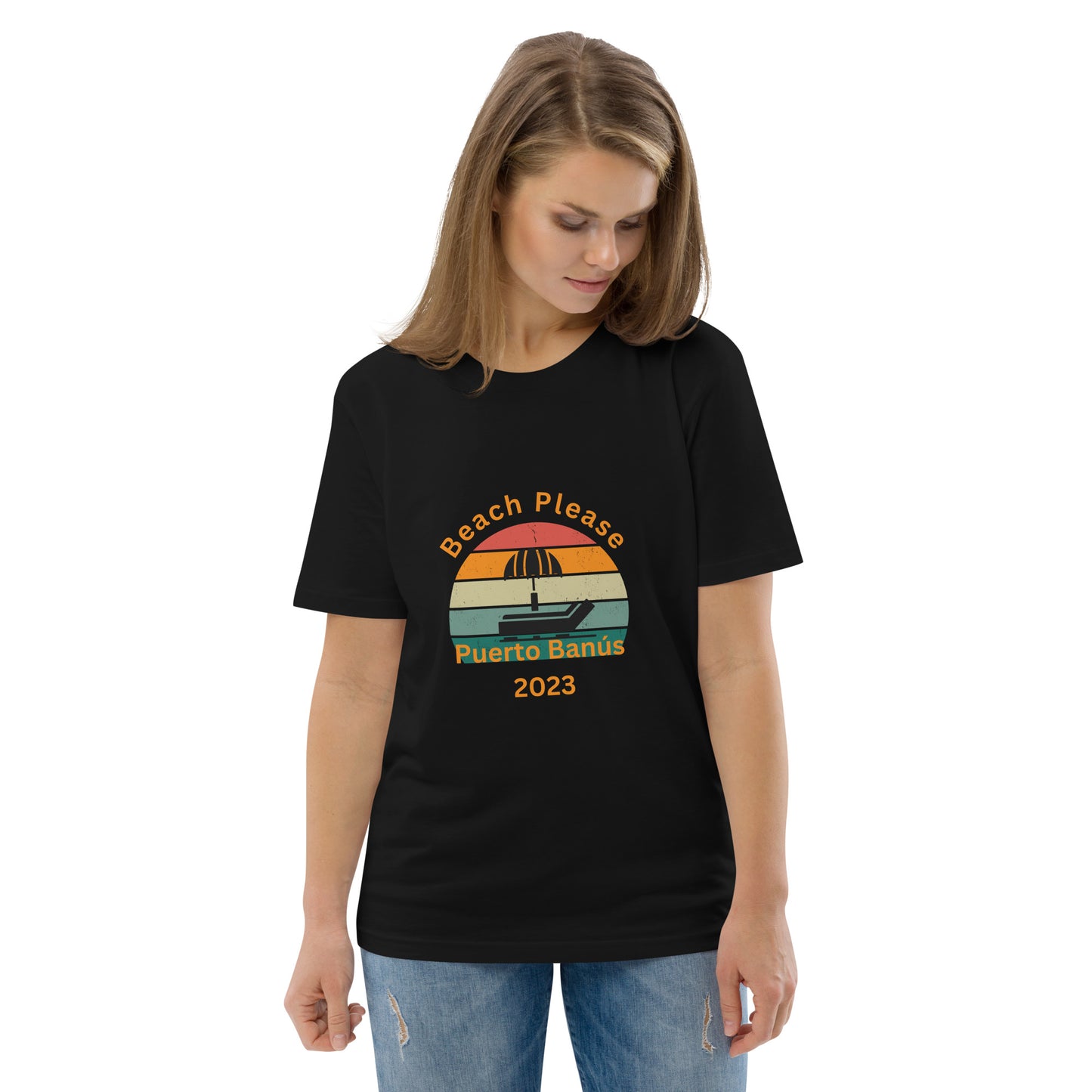 Puerto Banus Unisex organic cotton t-shirt