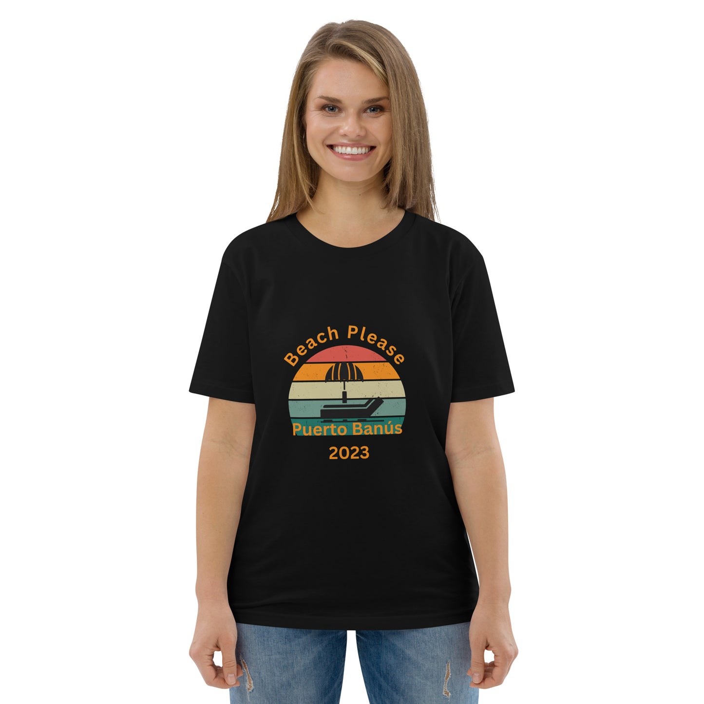 Puerto Banus Unisex organic cotton t-shirt