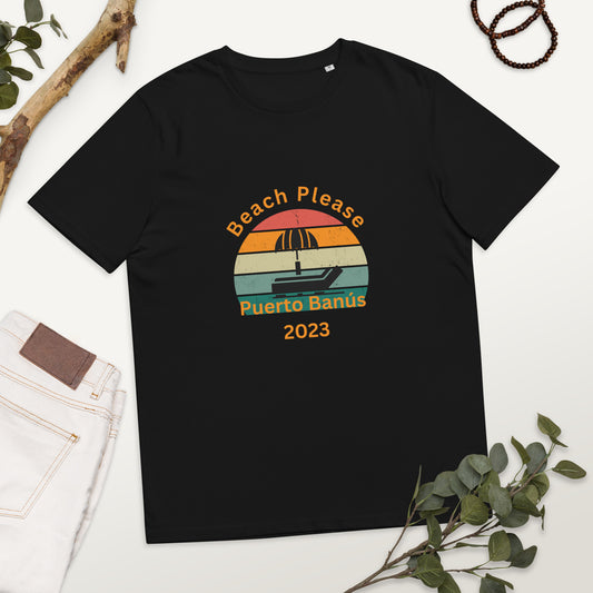 Puerto Banus Unisex organic cotton t-shirt