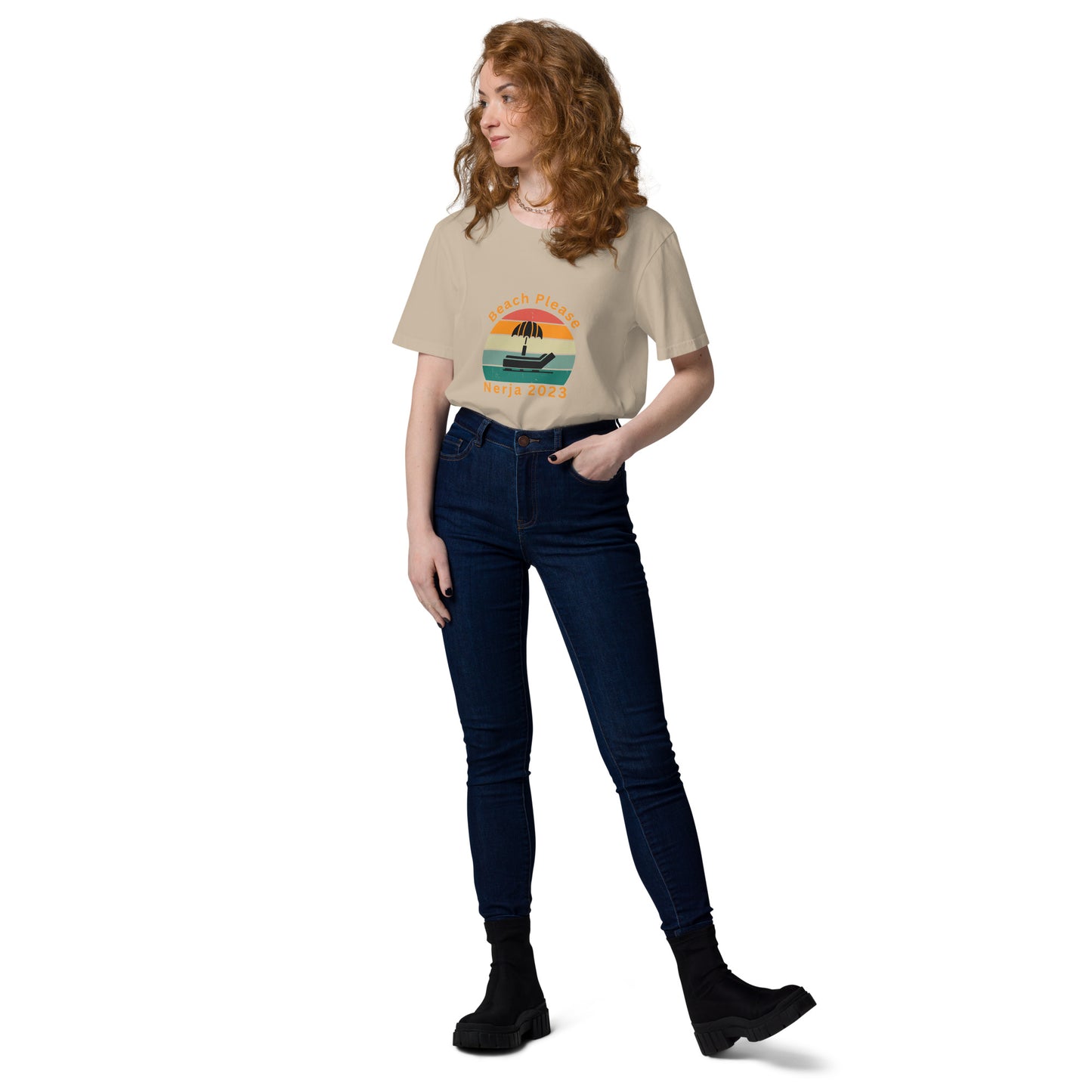 Nerja Unisex organic cotton t-shirt