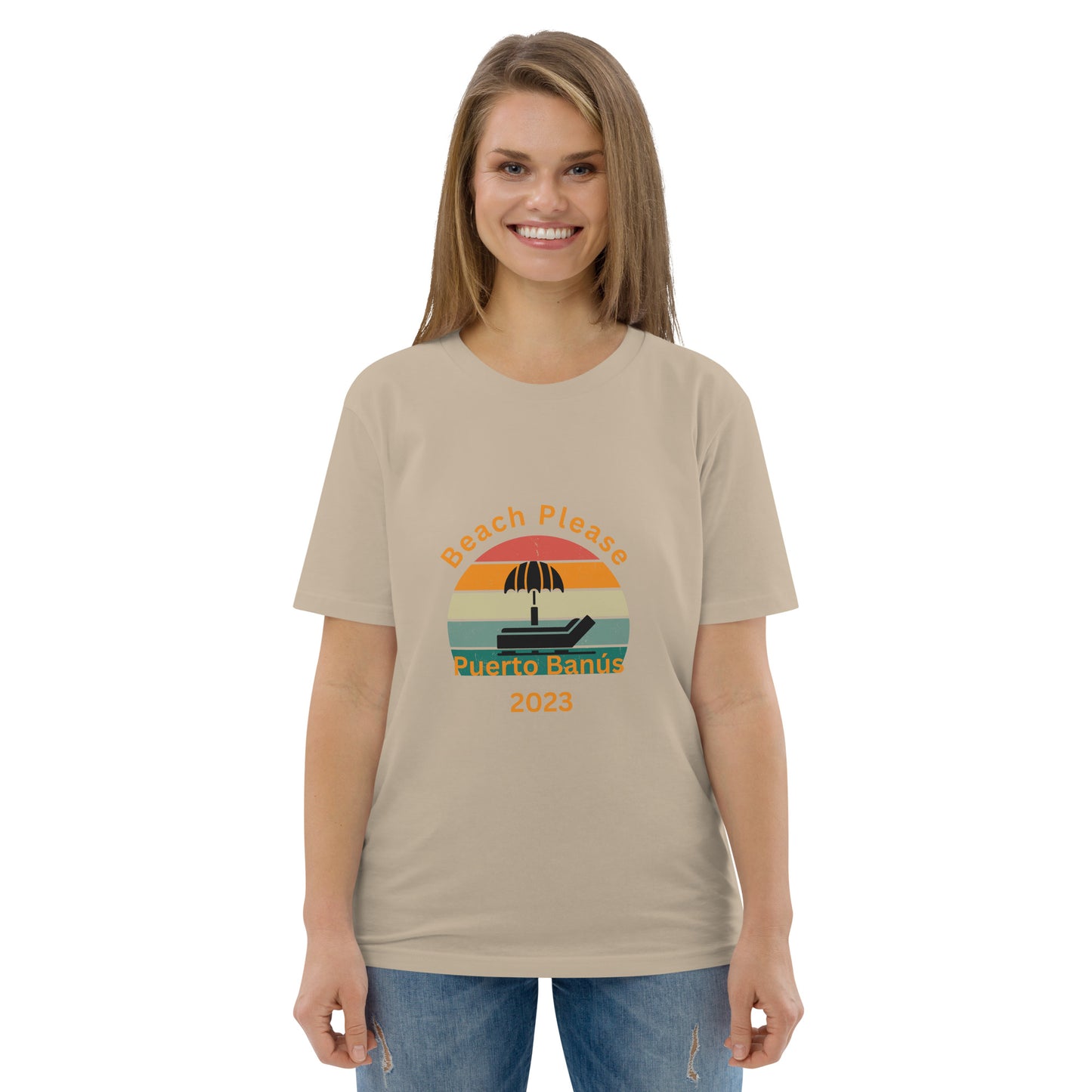 Puerto Banus Unisex organic cotton t-shirt