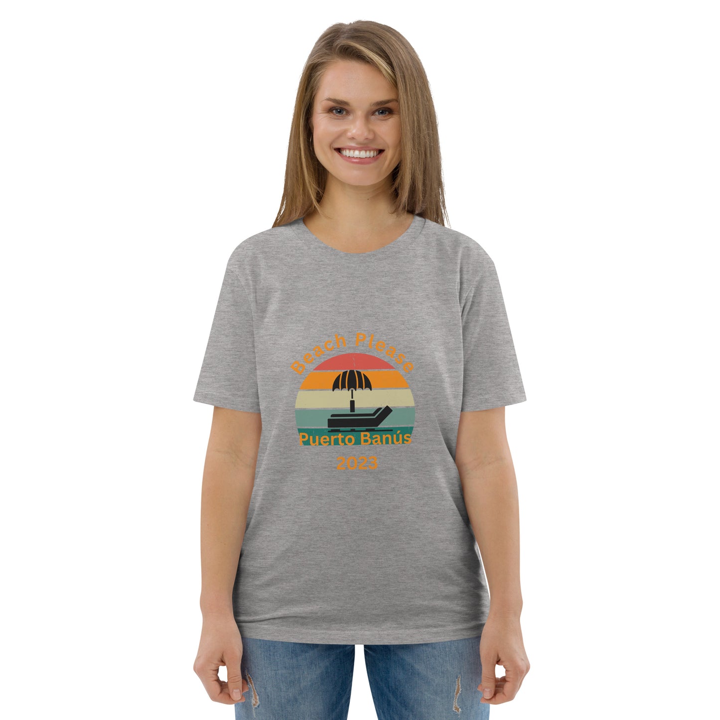 Puerto Banus Unisex organic cotton t-shirt