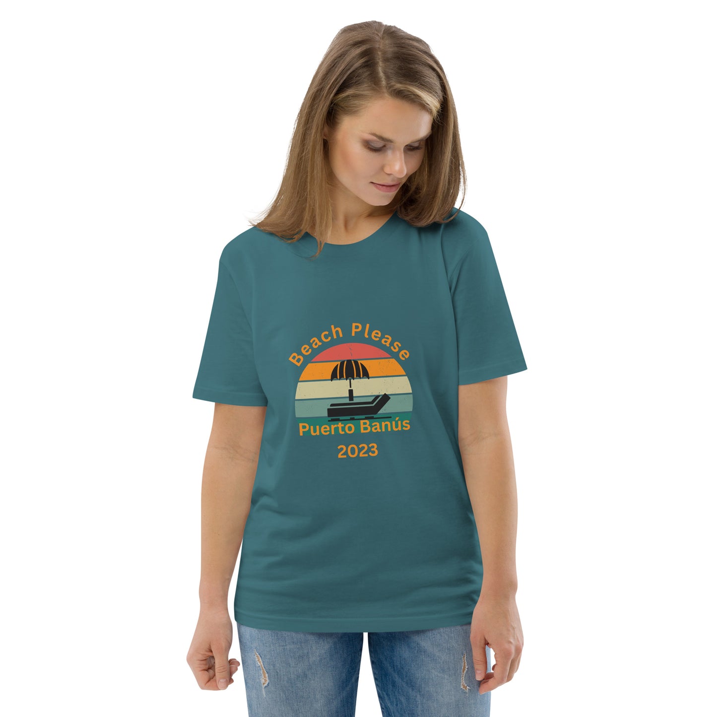 Puerto Banus Unisex organic cotton t-shirt