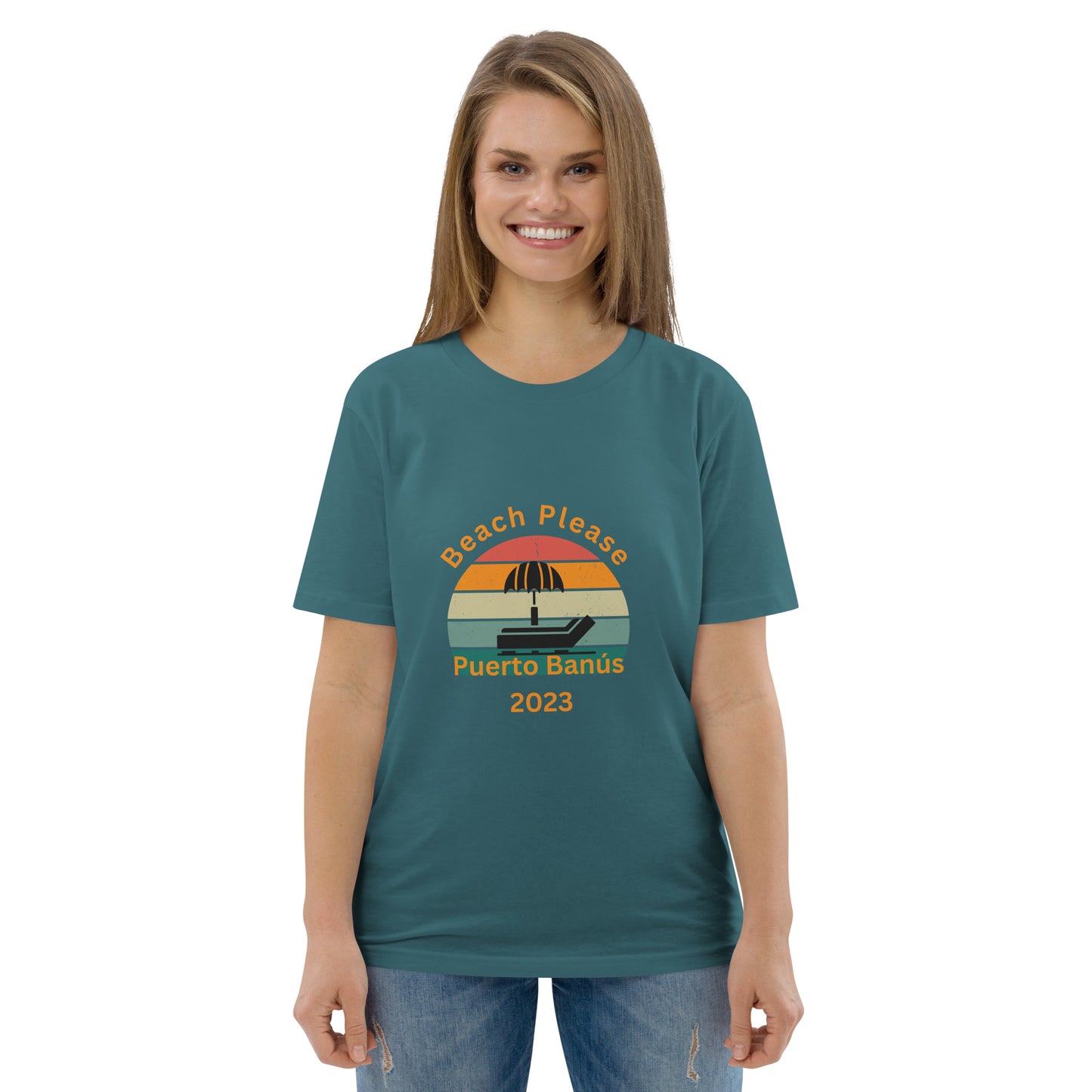 Puerto Banus Unisex organic cotton t-shirt