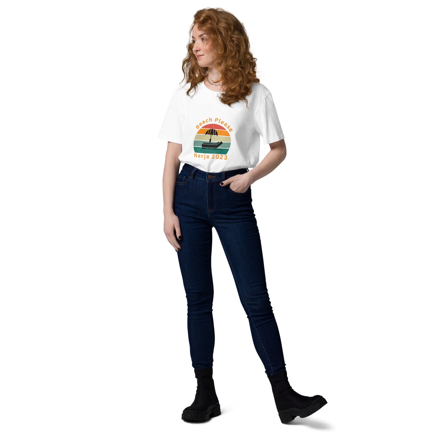 Nerja Unisex organic cotton t-shirt