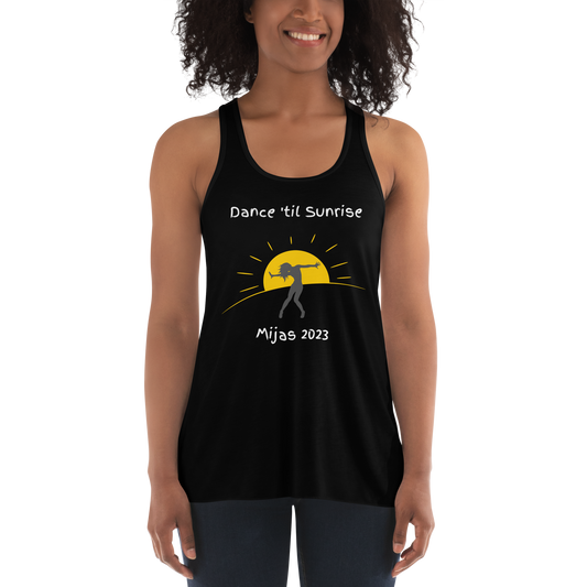 Mijas Dance til Sunrise Women's Flowy Racerback