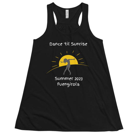 Fuengirola Sunrise Women's Flowy Racerback